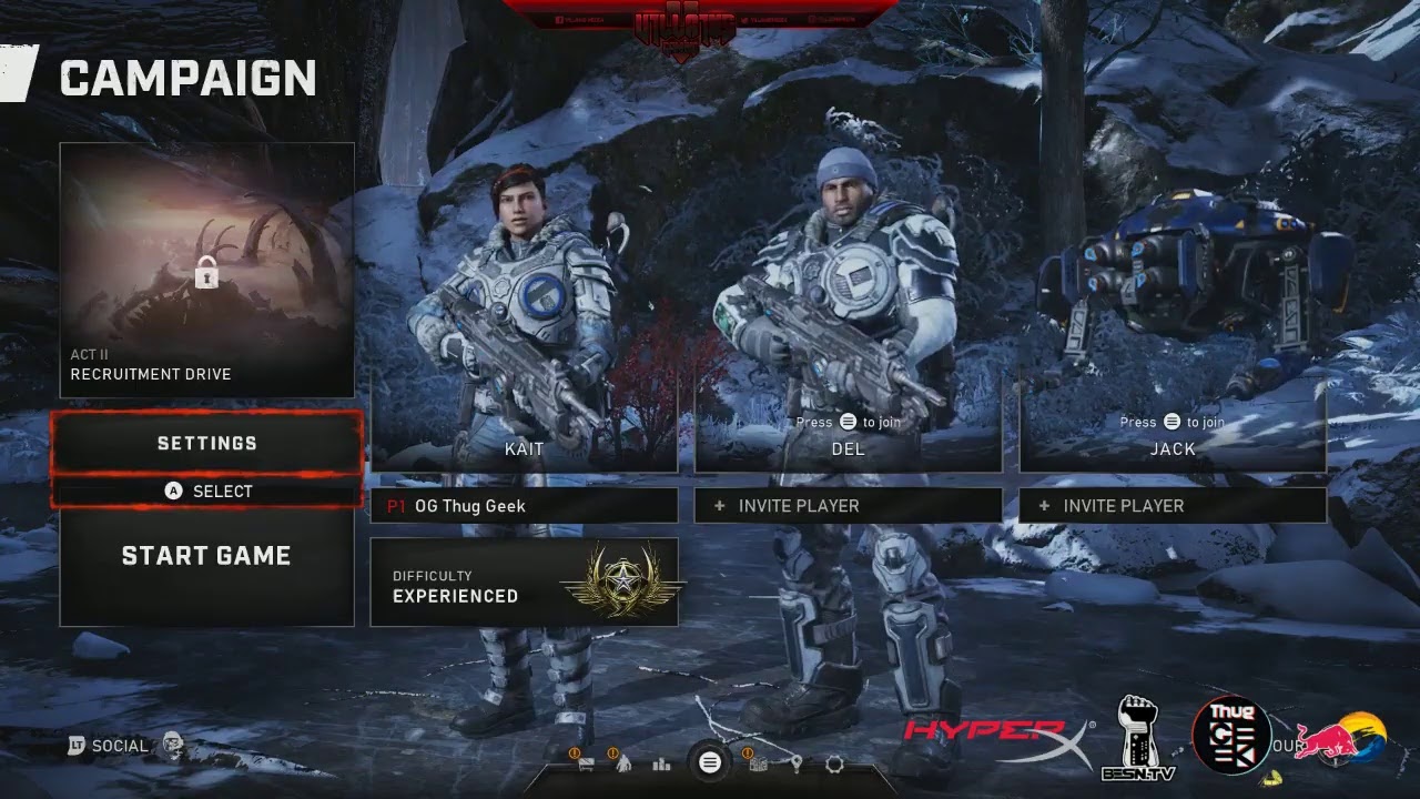 Thug-Geek is Playing Gears 5