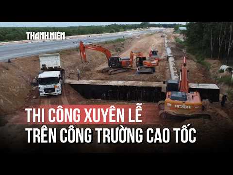 [DRONE VIEW] Ho Chi Minh City - Thu Dau Mot - Chon Thanh Expressway construction site continues w...