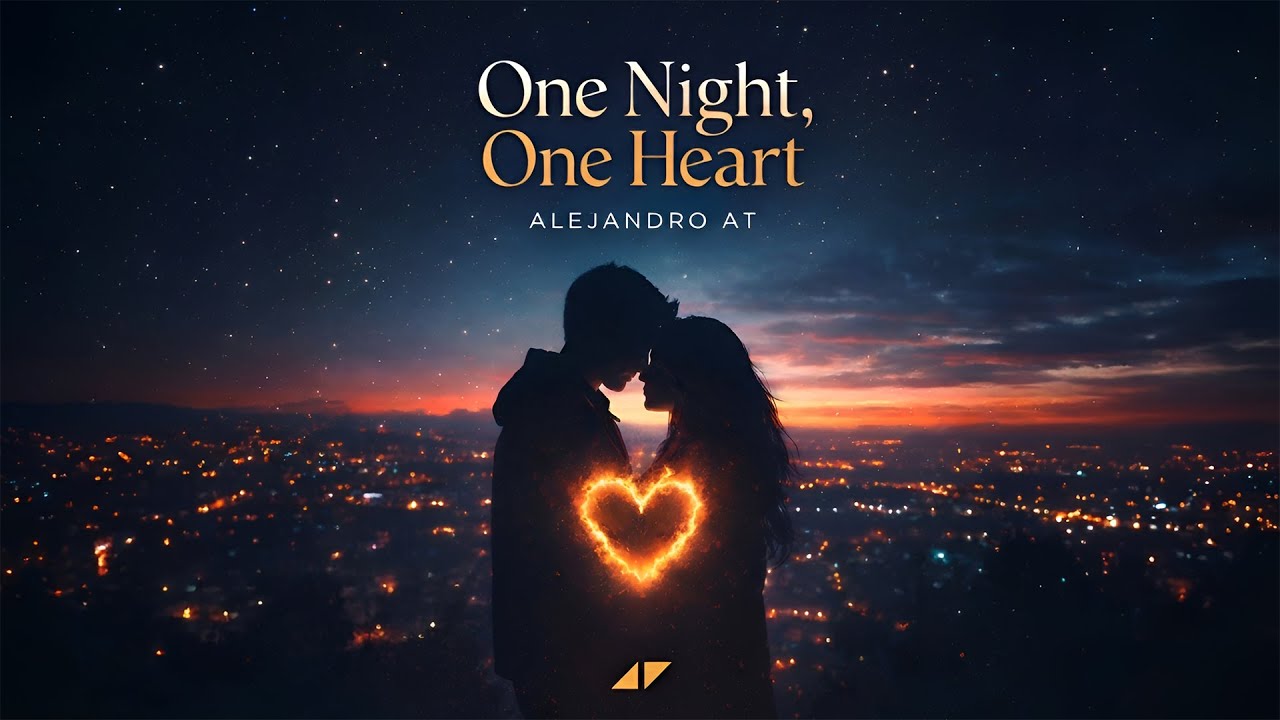Alejandro AT - One Night One Heart (Official Lyric Video)