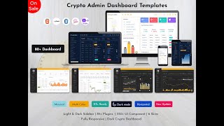 Crypto Bootstrap Admin Dashboard Template