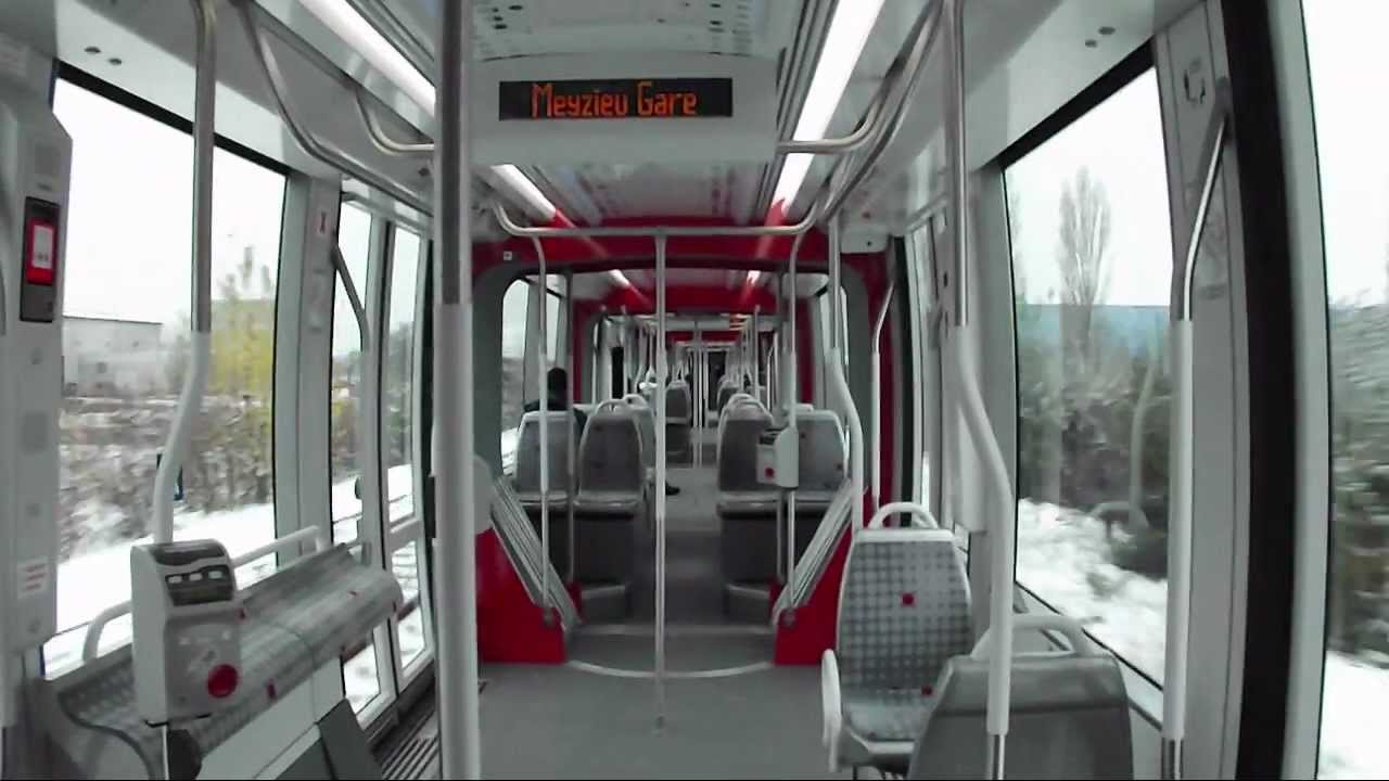 Road movie - Citadis 402 sur la ligne de tramway T3 (TCL)