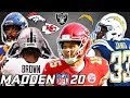CAN THE BEST AFC WEST PLAYERS COME TOGETHER AND WIN A SUPERBOWL? Madden 20 Franchise Experiment