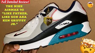 Reviewing The Nike AirMax 90 “Like Father, Like Son” AKA Ken Griffey Jr. 😲  - YouTube