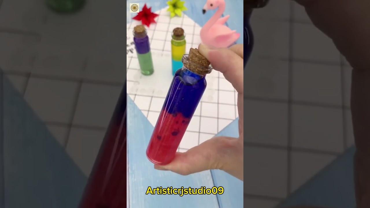 Glitter Color Bottle||Glitter DIY💈