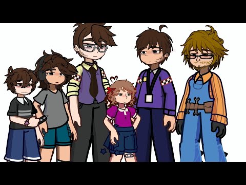 My Afton Family :) GL2 FNAF AU