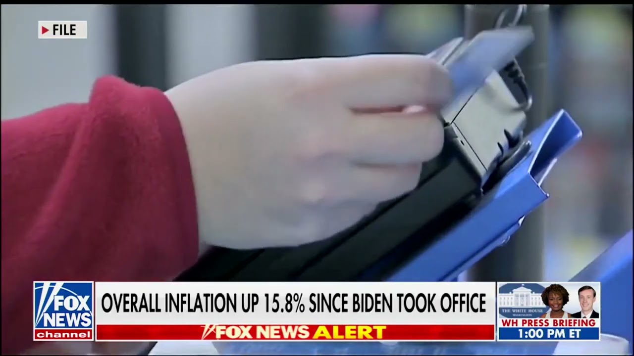 Since Biden Took Office, "Real Wages Are Actually DOWN About 3%" As Americans Lose Money Under Biden