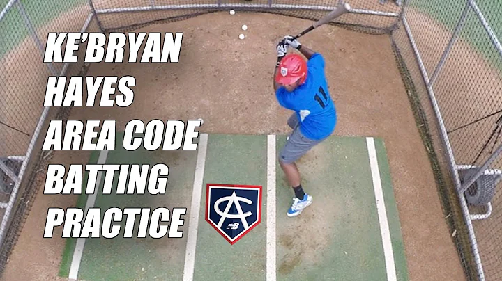 KE'BRYAN HAYES Batting Practice | 2014 Area Code G...