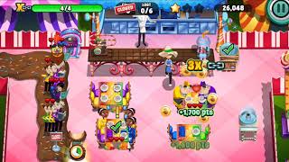 2018 Diner Dash Candy Carnival  level 155 screenshot 3