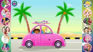 Dora At Beach - Little Babies - Video Games For Kids