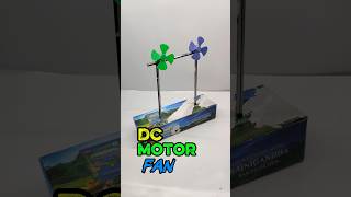 How to make dc motor table fan ||  घर पर बनाएं easy science project #shorts