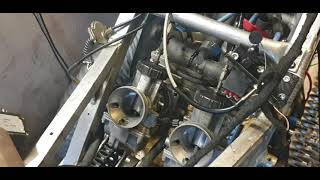 TZR250 TEST bigger carbs.