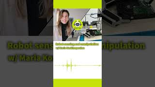 Robot sensing and manipulation #shorts