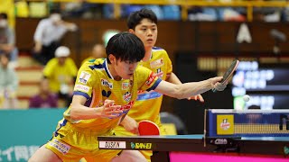 小林広夢 曽根翔 vs 龍崎東寅 森薗政崇 T FINAL GAME T.T彩たま vs  静岡ジェード ノジマTリーグ2023-2024 10月21日 浦和駒場体育館 第2G【卓球Tリーグ公式】