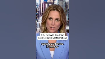 DOJ met with Ghislaine Maxwell amid Epstein fallout