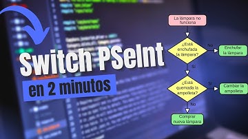✅ ESTRUCTURA de CONTROL "SEGÚN" (Switch) en PSEINT | FUNDAMENTOS de PROGRAMACIÓN