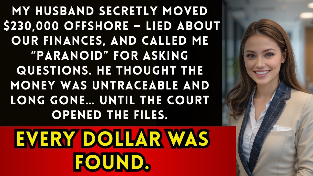 My Husband Hid $230,000 Offshore — The Court Found Every Dollar [FULL STORY]