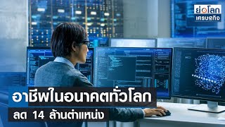 อาชีพในอนาคตทั่วโลกลด 14 ล้านตำแหน่ง | ย่อโลกเศรษฐกิจ 5 มิ.ย.66