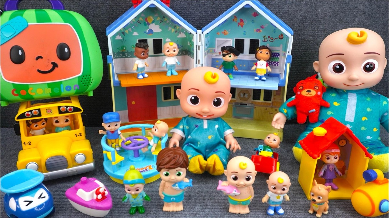 15 Minutes Satisfying with COCOMELON Unboxing Ambulance Playset Collection ASMR Videos