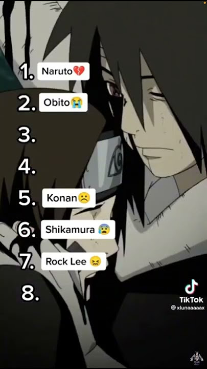 Sad anime screams ||⚠️ the credits are on the screen||#naruto #notmine #sadscene #downbad