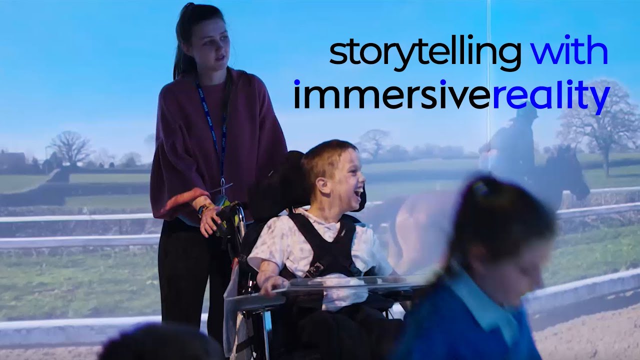 Storytelling with Immersive Reality - Virtual Reality without the Headset