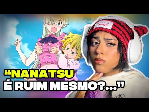 NANATSU realmente é TÃO RUIM assim?! (React) Ep01X01 | NANATSU NO TAIZAI