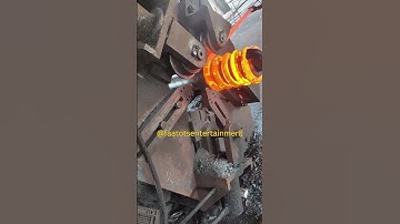 This is how the machine produces a large spring #shorts #satisfying