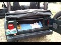 How to put the top up on your soft top Jeep - Soft top installation