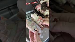 بقلاووة خروف العيد أهل جوزي قالو دي مش لفاليف ضاني دي جاتوووة 😱‼️#shrots 