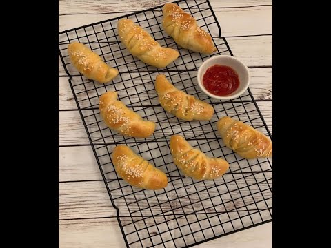 Chicken Stuffed Bun || Chicken Buns || How To Make Chicken Buns At Home || Chicken Fatayer