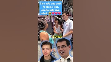 Gwapitong anak ni Yorme Isko, grabe ganito pala siya ka bait. Mana kay yorme | Isko Moreno. #shorts