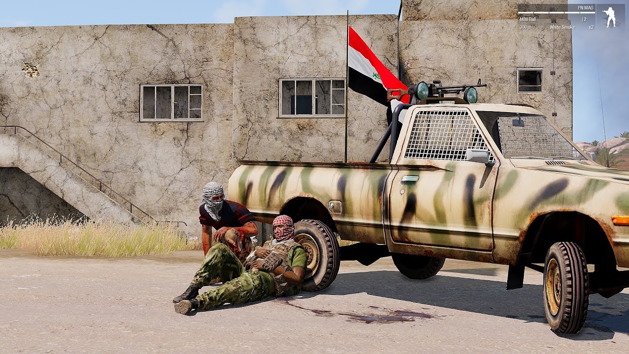 محاصرين وعدنة جنود مصابين البصرة | Arma3