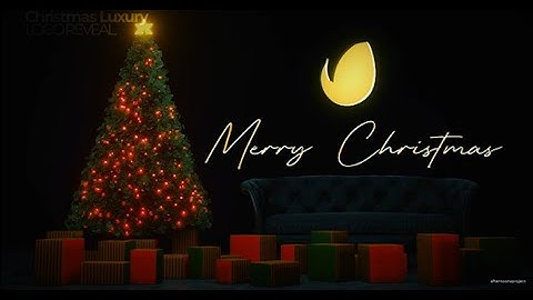 Christmas 2024 Luxury Logo Reveal | After Effects template - Envato elements