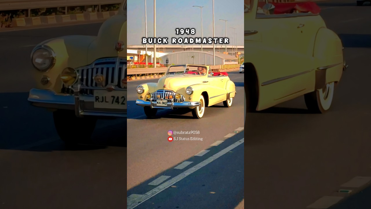 1948 Buick Roadmaster || Buick Roadmaster Vintage Car || Vintage Buick Roadmaster 