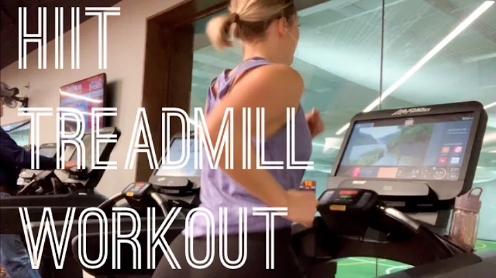 HIIT TREADMILL WORKOUT FOR BEGINNERS | high-intens...
