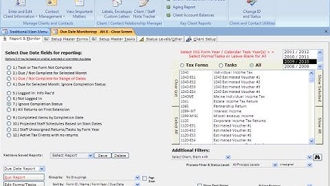 ImagineTime Due Date Legacy Training - Reports