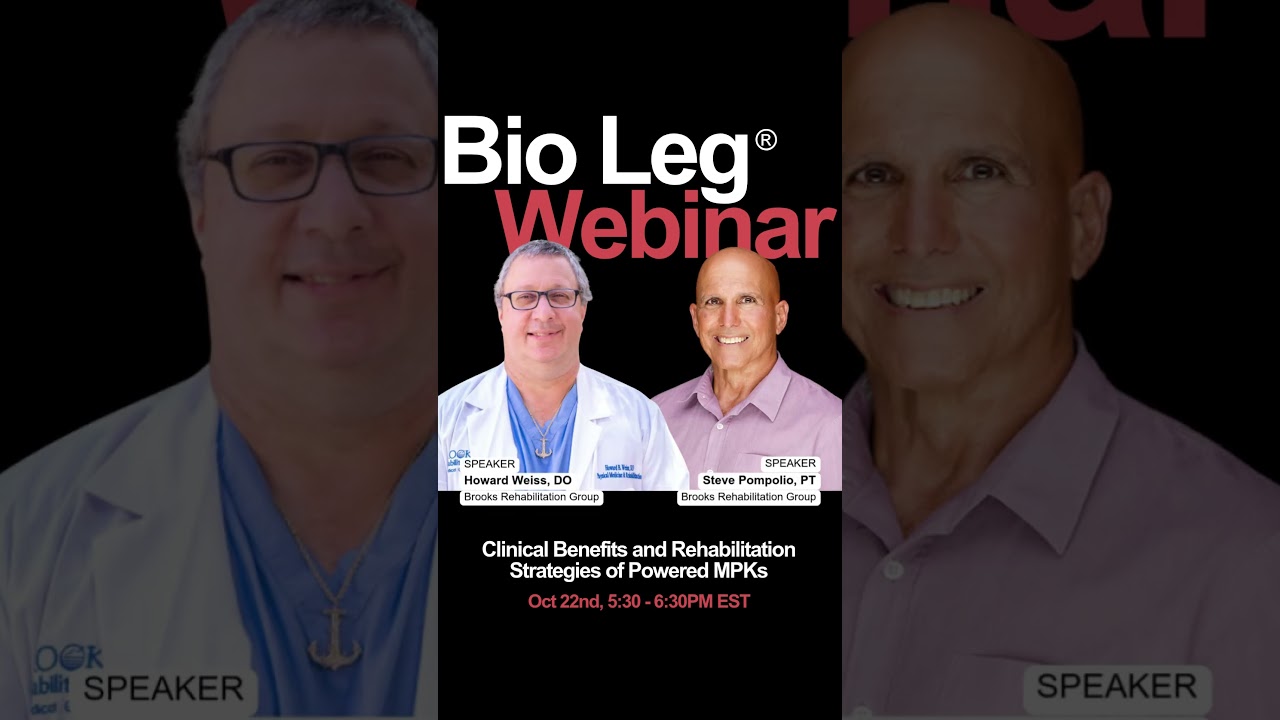 How do powered microprocessor knees empower patients to move—and live—more freely than ever before?