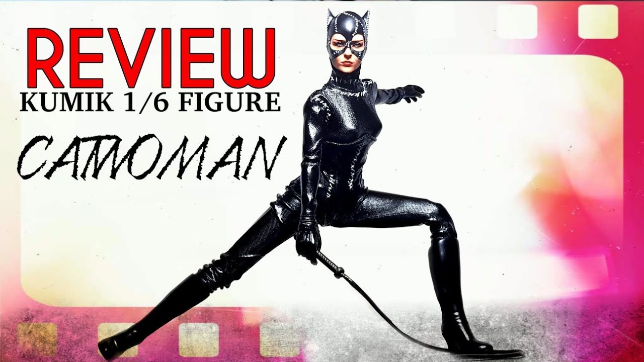 KUMIK 1/6 Black Widow Catwoman Long Boots FS23 For Hot Toys SHIP FROM USA 