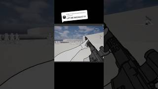 Rotoscoped FPS game progress #fps #gamedev #videogame