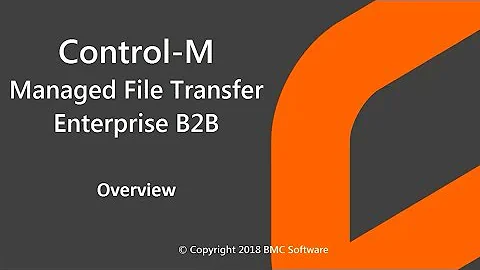 Control-M Managed File Transfer Enterprise B2B Overview