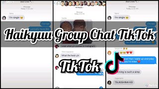 Haikyuu Group Chat tiktok Best Texting Story