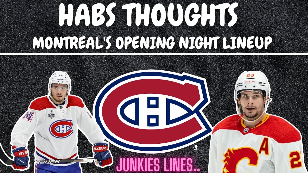 2020 21 Montreal Canadiens Lines