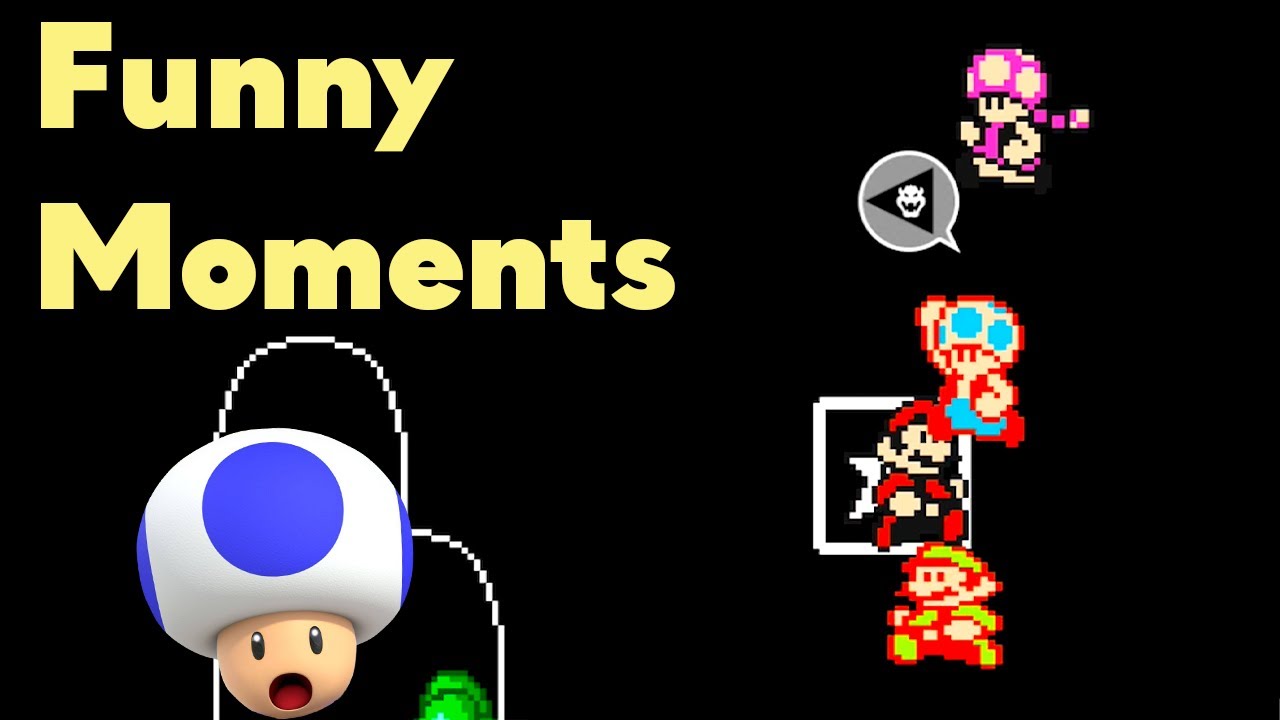 БЛИЗКО БЫЛО ДО КОНЦА - Смешные моменты в Mario Maker 2