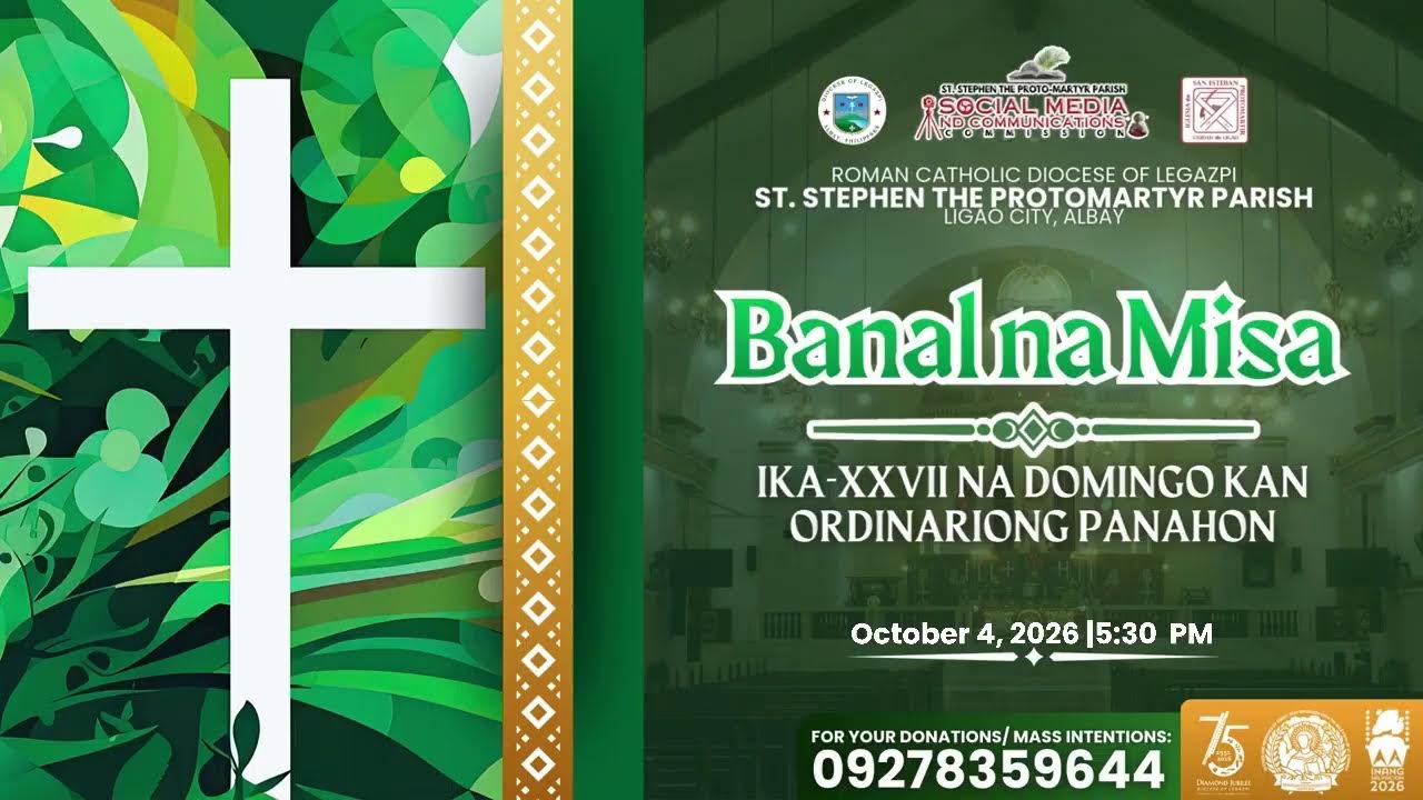 Banal na Misa | IKA-XXVII NA DOMINGO SA ORDINARIONG PANAHON