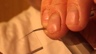 Mayfly Tail Silver Tip Fly's Video 3.AVI