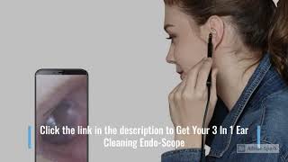 3 In 1 Ear Cleaning Endo-Scope HD Visual Ear Spoon Multifunctional Earpick Ear Care Health screenshot 1