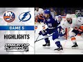 Semifinals, Gm 5: Islanders @ Lightning 6/21/21 | NHL Highlights