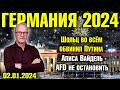 Германия 2024. Шольц во всём обвинил Путина, Алиса Вайдель -  AfD не остановить, Зеленского в гневе