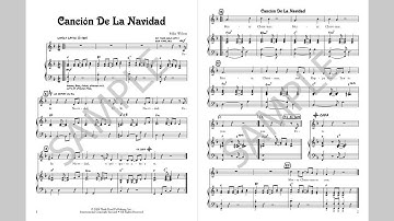 Canción De La Navidad - MusicK8.com Singles Reproducible Kit