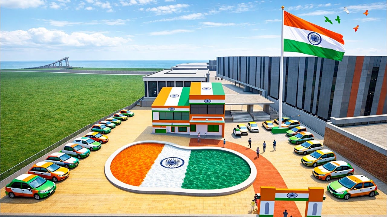 Republic Day 2026 In Indian Bike Driving 3D Challenge Video 🇮🇳 