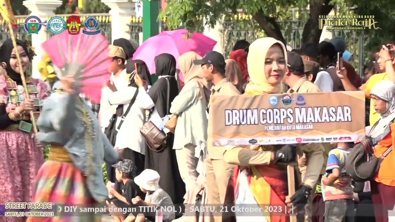 DRUM CORPS MAKASAR - PEMERINTAH KOTA MAKASAR I STREET PARADE PRHBX 2023